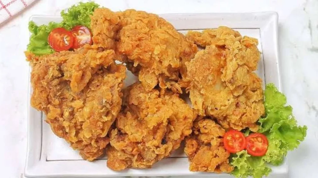 selain mudah dibuat bahan resep ayam goreng tepung enak juga mudah didapat